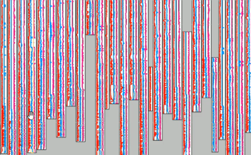 312-well correlation panel rendered live in Wellbore.AI